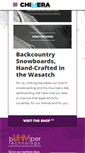 Mobile Screenshot of chimerasnowboards.com